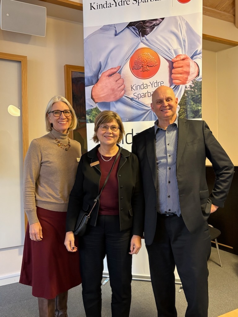 partnerlunch på Kinda-Ydre sparbank