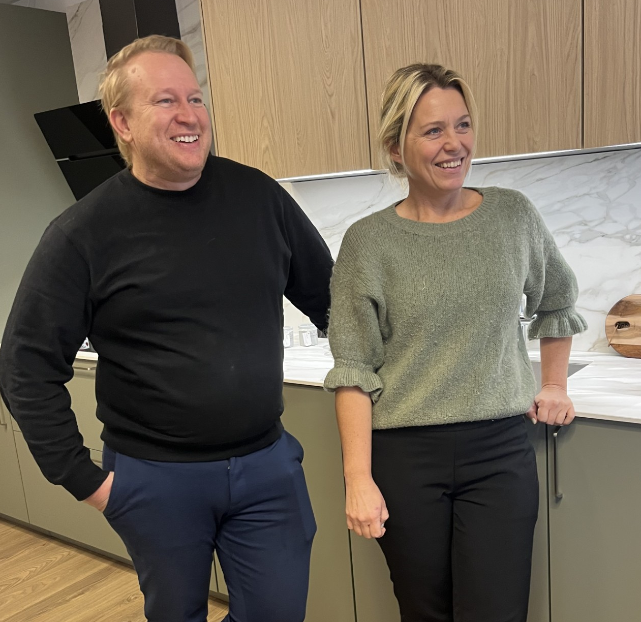 Designkök och interiör