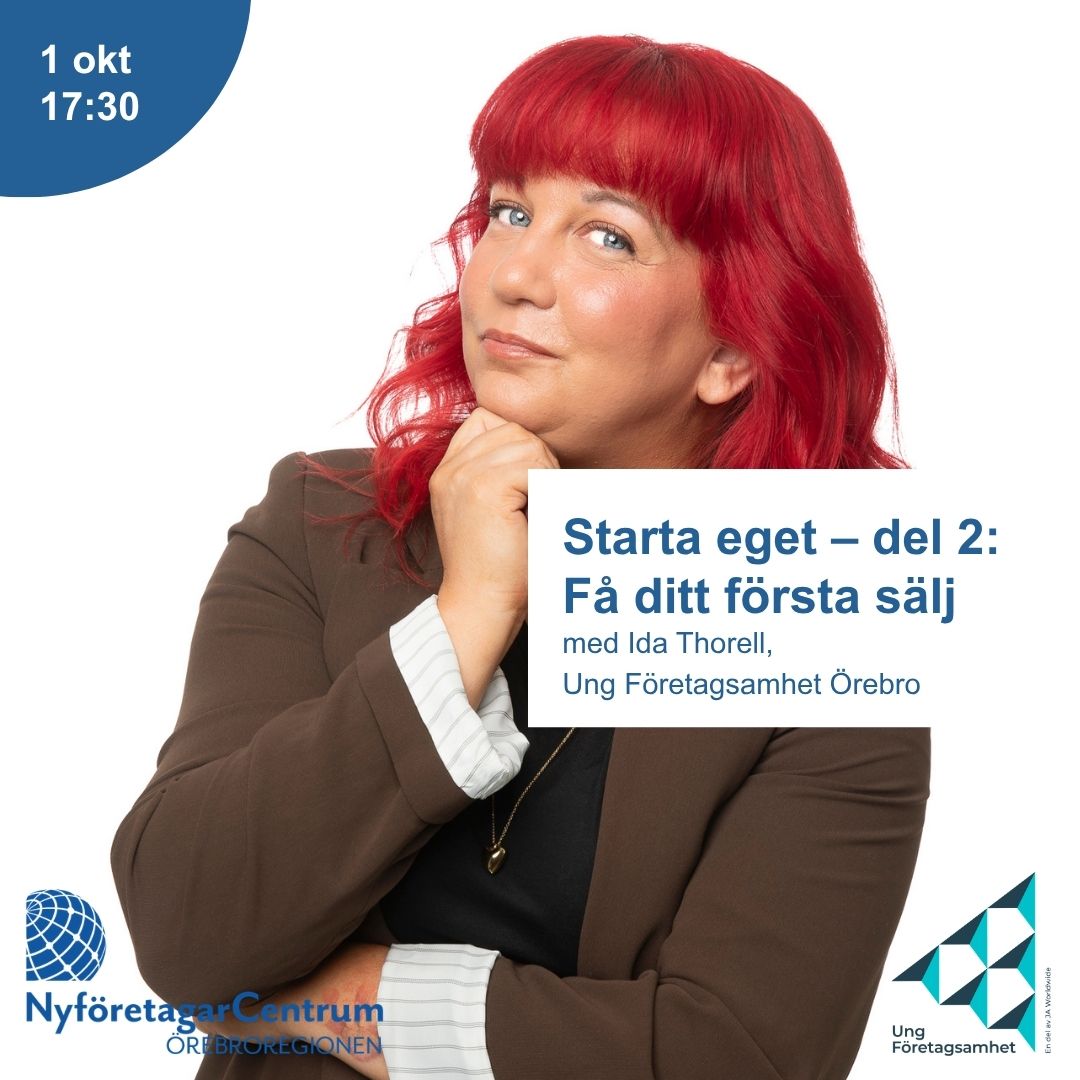 Starta eget utbildning sälj med Ida Thorell