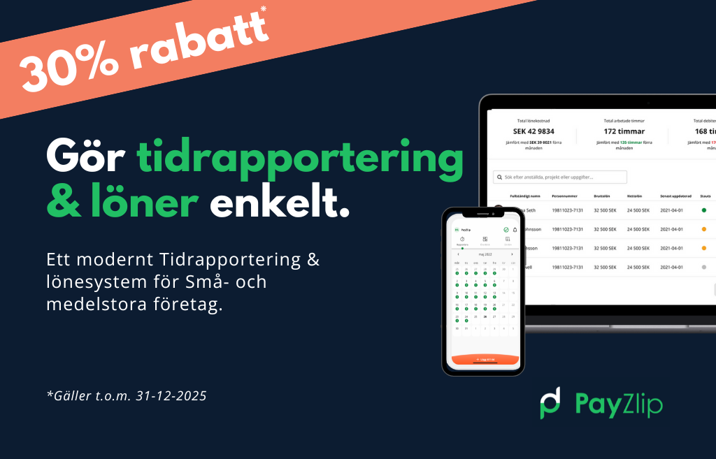 Erbjudande PayZlip