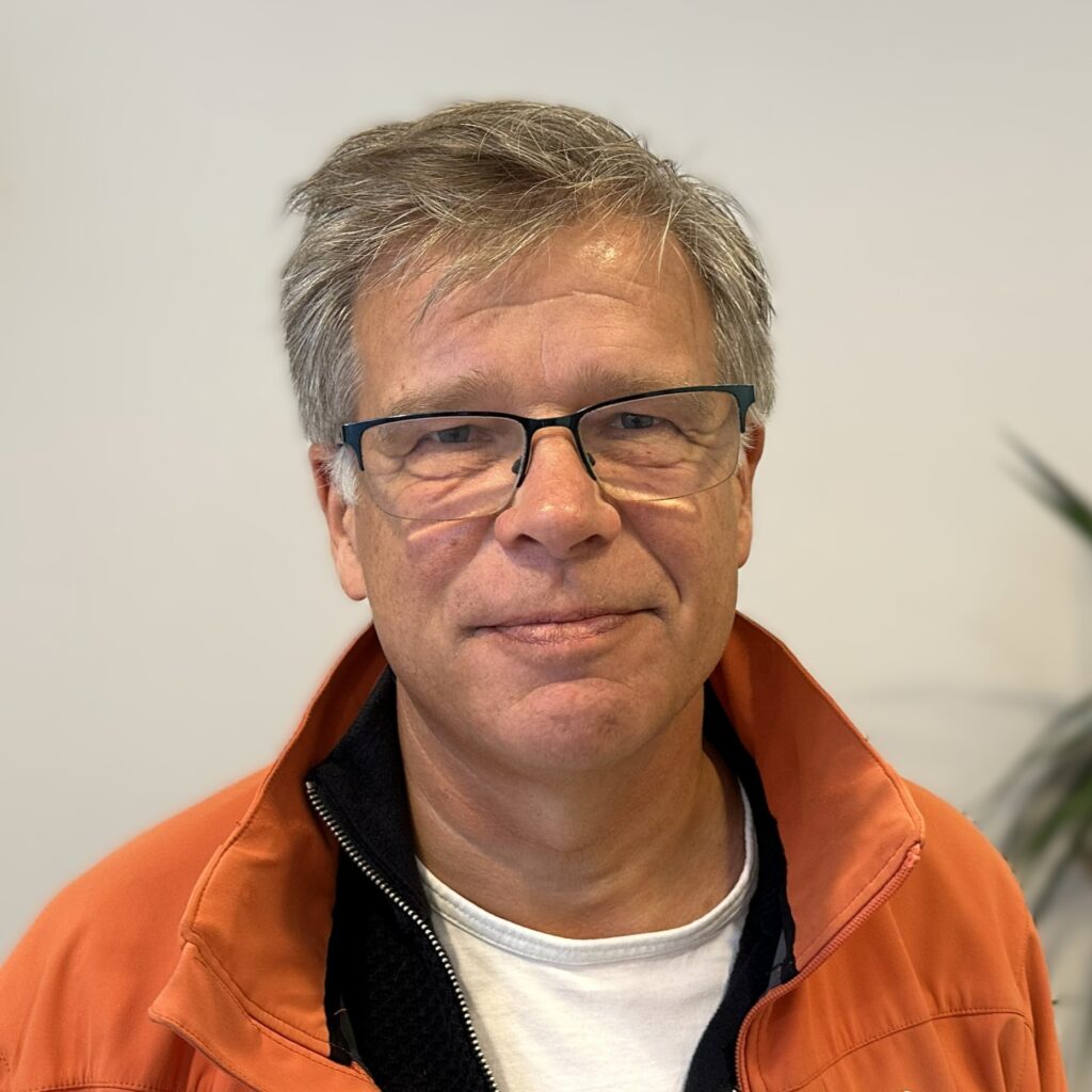 Porträttfoto på Peter Hansen