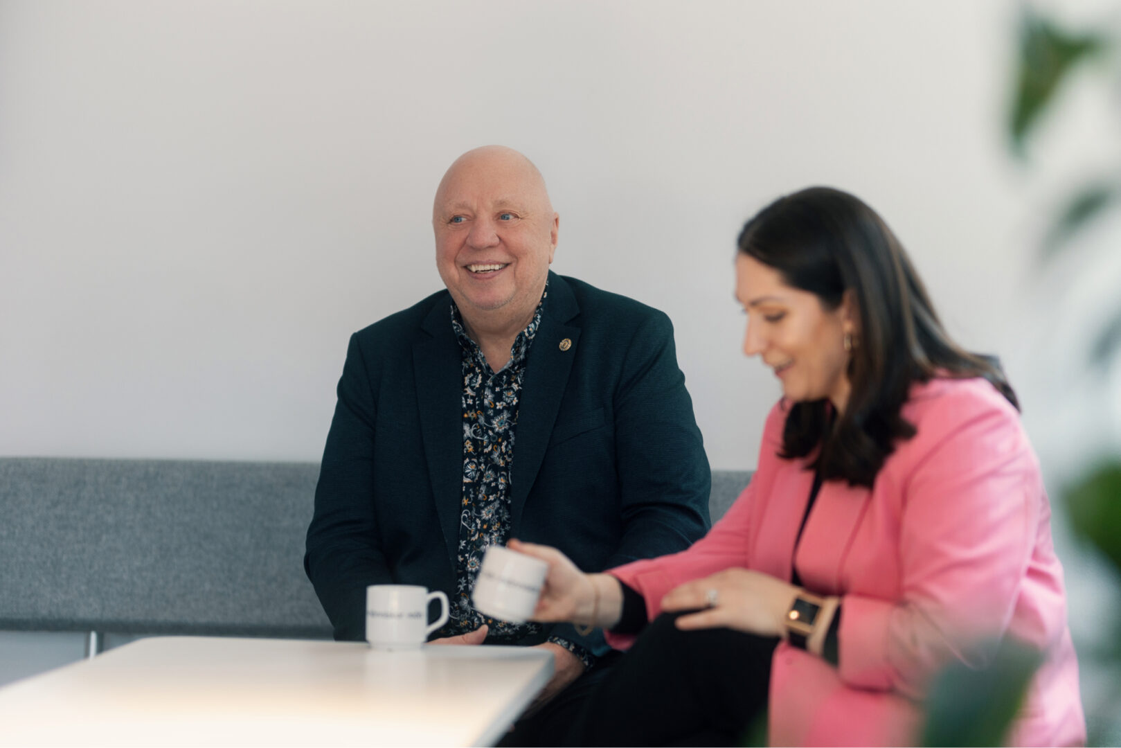 Thomas Wahlqvist och Luljeta Jetullahu