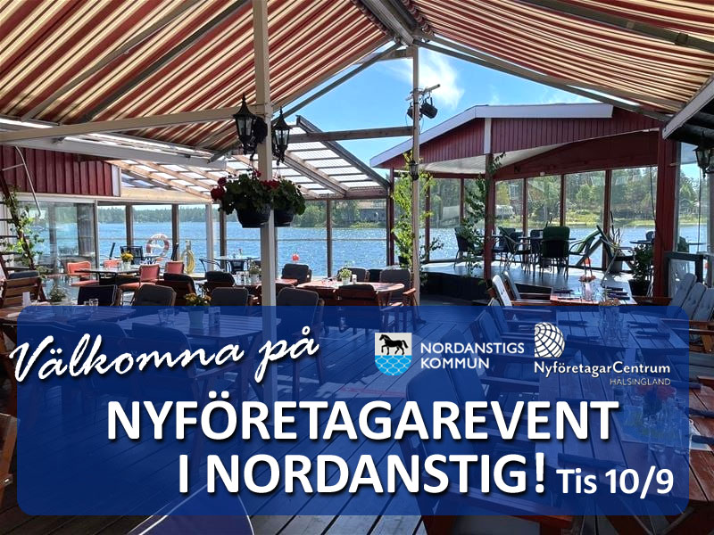 Inbjudan till nyföretagarevent i Nordanstig